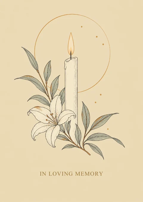 Candlelight Remembrance — IN LOVING MEMORY