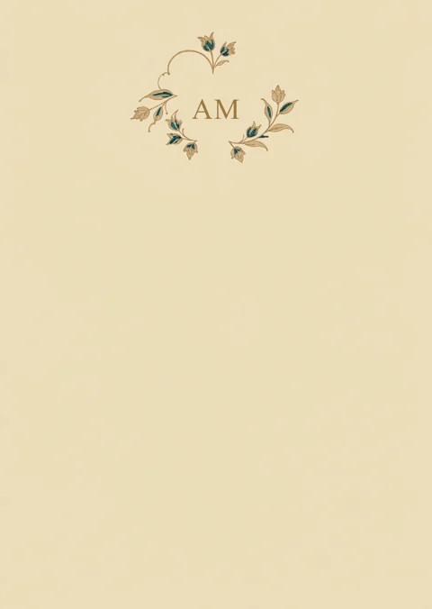 Personal Monogram — AM